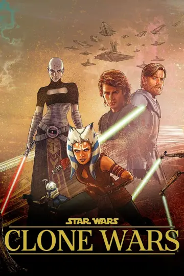 Plakat do filmu "Gwiezdne wojny: Wojny klonów" #102604