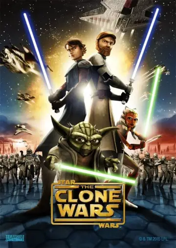 Plakat do filmu "Gwiezdne wojny: Wojny klonów" #102618