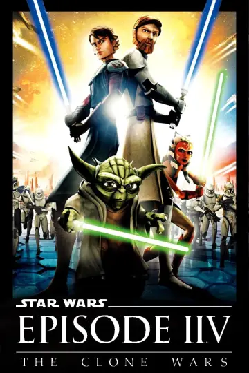 Plakat do filmu "Gwiezdne wojny: Wojny klonów" #102621