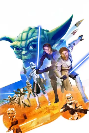 Plakat do filmu "Gwiezdne wojny: Wojny klonów" #302897