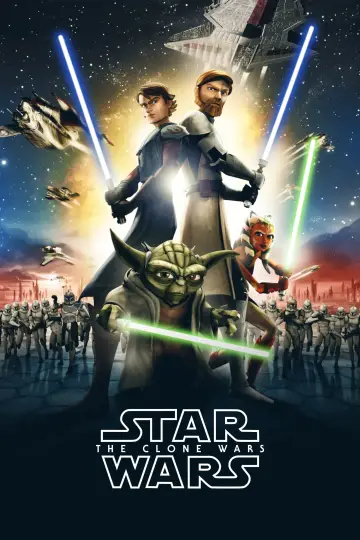Plakat do filmu "Gwiezdne wojny: Wojny klonów" #302898