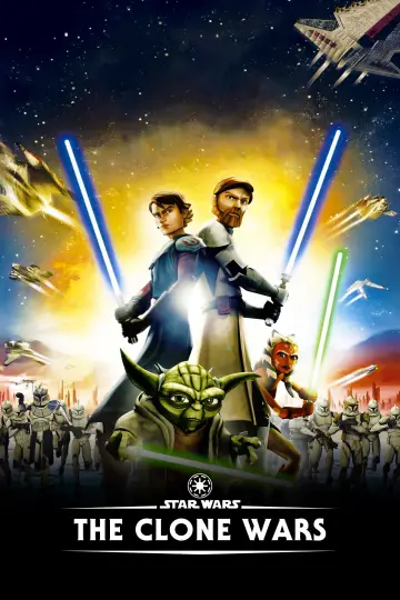 Plakat do filmu "Gwiezdne wojny: Wojny klonów" #418073
