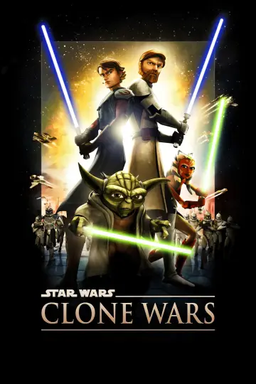 Plakat do filmu "Gwiezdne wojny: Wojny klonów" #865371