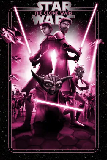 Plakat do filmu "Gwiezdne wojny: Wojny klonów" #865374