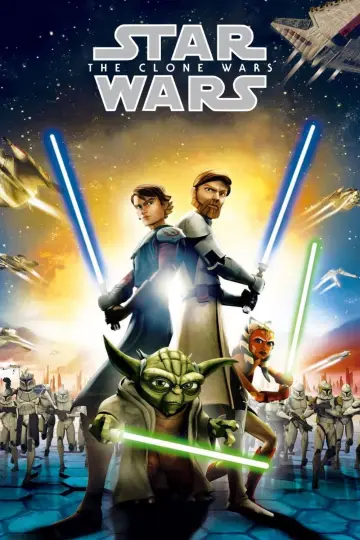 Plakat do filmu "Gwiezdne wojny: Wojny klonów" #865381