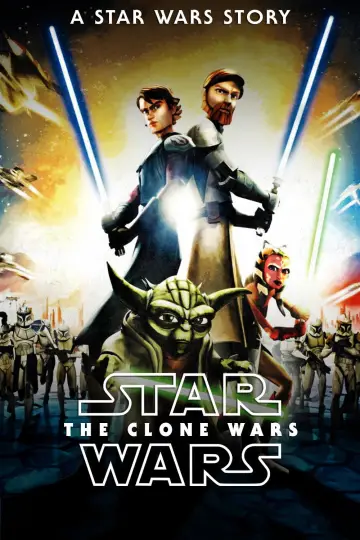 Plakat do filmu "Gwiezdne wojny: Wojny klonów" #865382