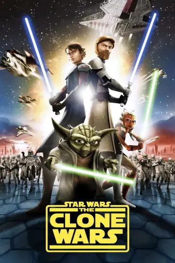 Plakat do filmu "Gwiezdne wojny: Wojny klonów" #865385