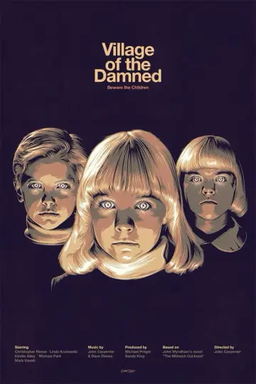 Plakat do filmu "Wioska przeklętych" #1001840