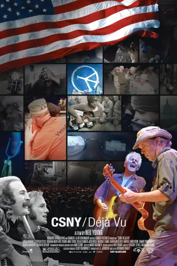Plakat do filmu "Crosby, Stills, Nash & Young ‎– Déjà Vu" #1144808