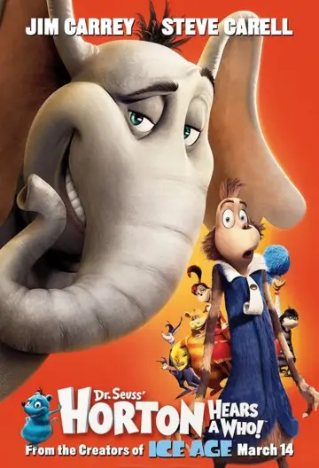 Plakat do filmu "Horton słyszy Ktosia" #58252