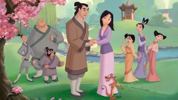 Zasłona do filmu "Mulan II" #317010