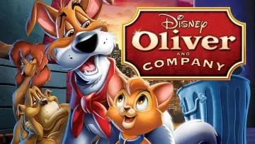 Zasłona do filmu "Oliver i spółka" #268012