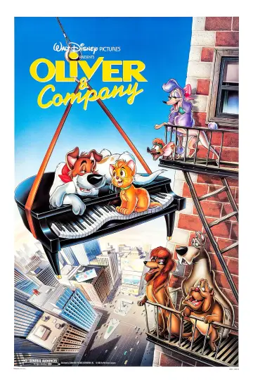 Plakat do filmu "Oliver i spółka" #701450