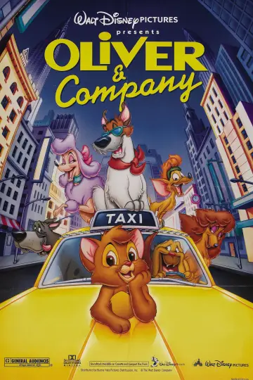 Plakat do filmu "Oliver i spółka" #74171