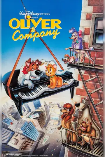 Plakat do filmu "Oliver i spółka" #74172