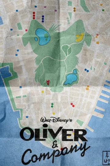 Plakat do filmu "Oliver i spółka" #74190