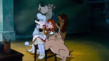 Zasłona do filmu "Oliver i spółka" #854670
