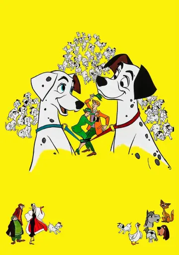 Plakat do filmu "101 dalmatyńczyków" #234438