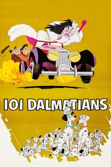 Plakat do filmu "101 dalmatyńczyków" #234441