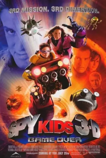 Plakat do filmu "Mali Agenci 3D: Trójwymiarowy odjazd" #686165