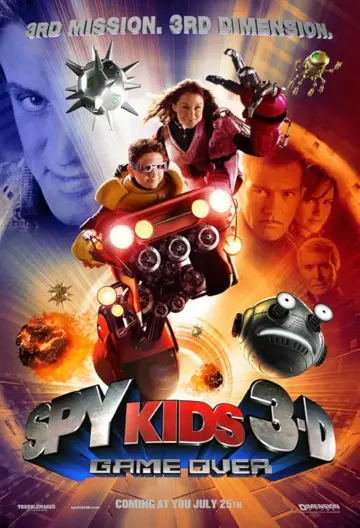 Plakat do filmu "Mali Agenci 3D: Trójwymiarowy odjazd" #686166
