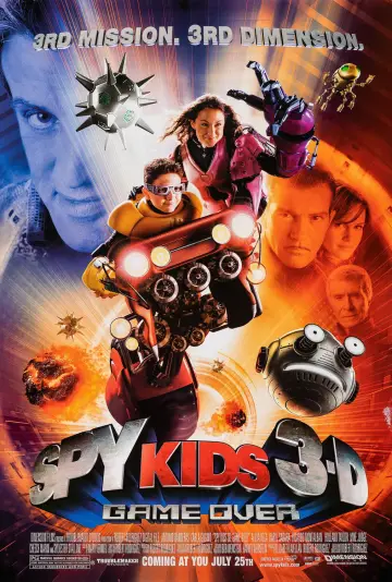 Plakat do filmu "Mali Agenci 3D: Trójwymiarowy odjazd" #686169