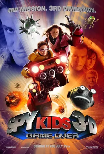 Plakat do filmu "Mali Agenci 3D: Trójwymiarowy odjazd" #72632