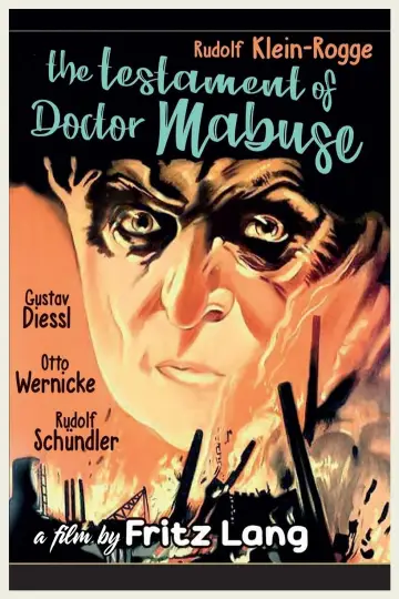 Plakat do filmu "Testament doktora Mabuse" #1024750