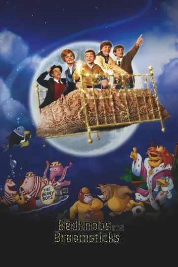 Plakat do filmu "Gałki od łóżka i kije od miotły" #1201089