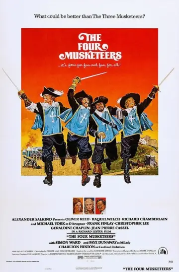 Plakat do filmu "Czterej muszkieterowie" #149561