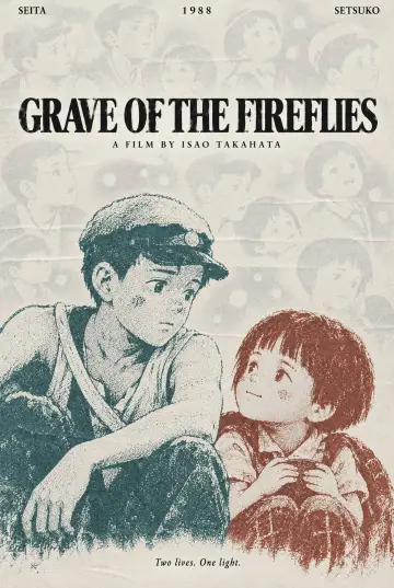 Plakat do filmu "Grobowiec świetlików" #1855160