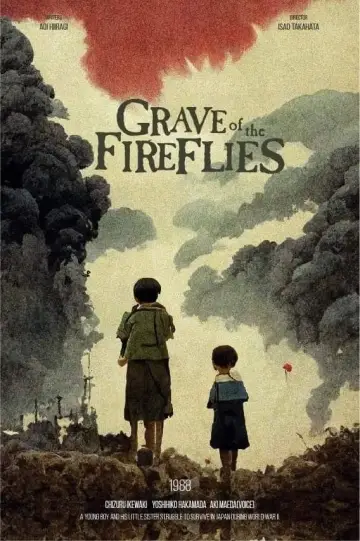 Plakat do filmu "Grobowiec świetlików" #613799