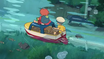 Zasłona do filmu "Ponyo" #188506