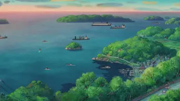 Zasłona do filmu "Ponyo" #188512