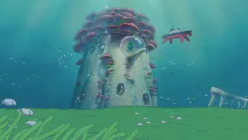 Zasłona do filmu "Ponyo" #188528