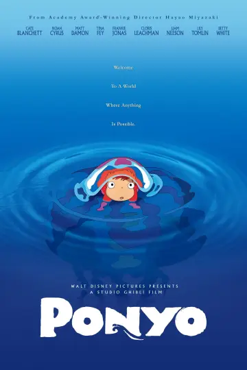 Plakat do filmu "Ponyo" #40672