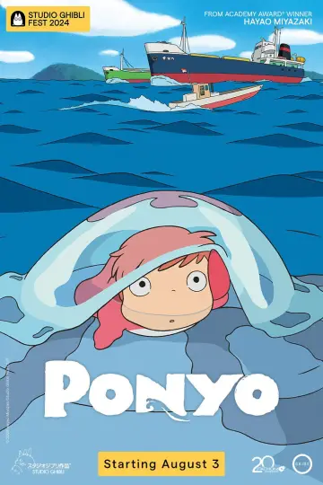 Plakat do filmu "Ponyo" #754875