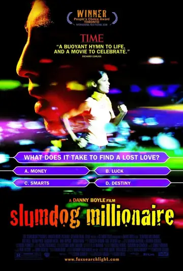 Plakat do filmu "Slumdog. Milioner z ulicy" #188892