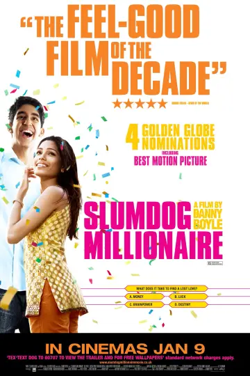 Plakat do filmu "Slumdog. Milioner z ulicy" #188897