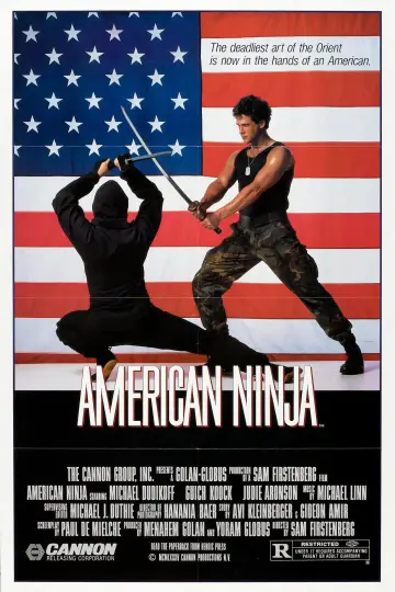 Plakat do filmu "Amerykański Ninja" #889470
