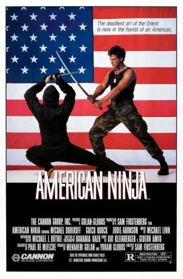 Plakat do filmu "Amerykański Ninja" #889475
