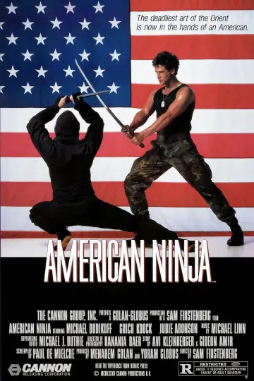 Plakat do filmu "Amerykański Ninja" #889480