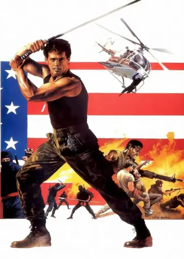 Plakat do filmu "Amerykański Ninja" #889482