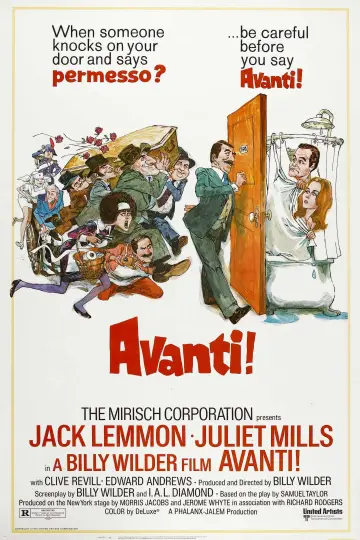Plakat do filmu "Avanti!" #1072454