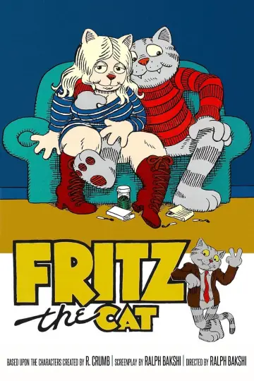 Plakat do filmu "Kot Fritz" #144865