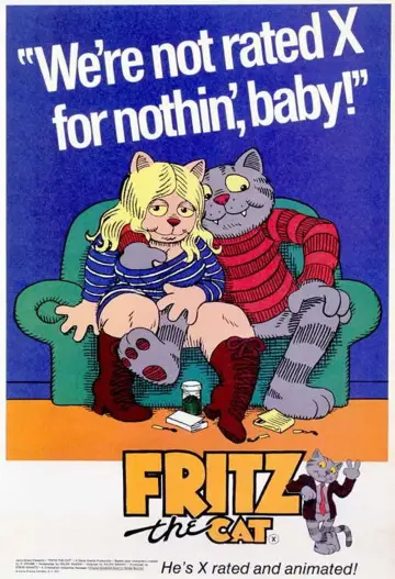 Plakat do filmu "Kot Fritz" #144866
