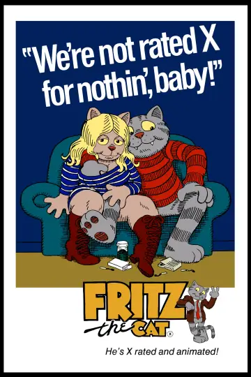 Plakat do filmu "Kot Fritz" #144868