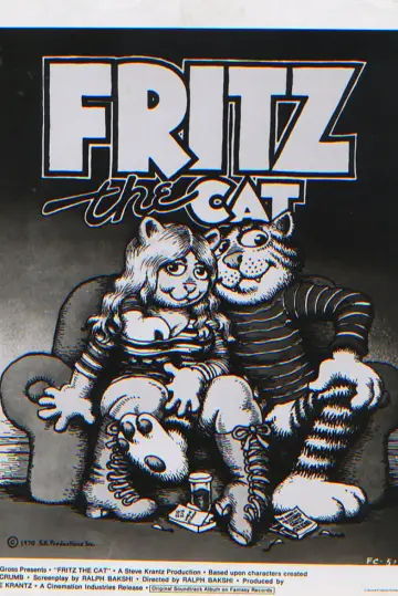 Plakat do filmu "Kot Fritz" #1539508