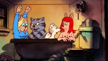 Zasłona do filmu "Kot Fritz" #300981