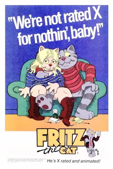 Plakat do filmu "Kot Fritz" #901402